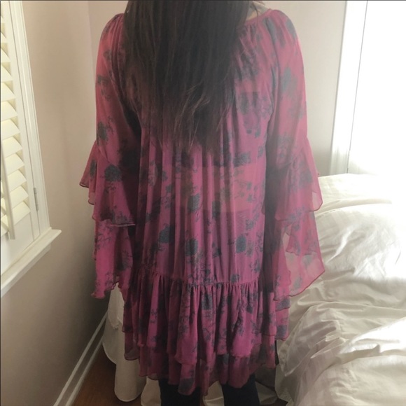 FREE PEOPLE  tunic top - Picture 2 of 2